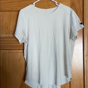 Alphalete LUXE Cream Swoop Tee